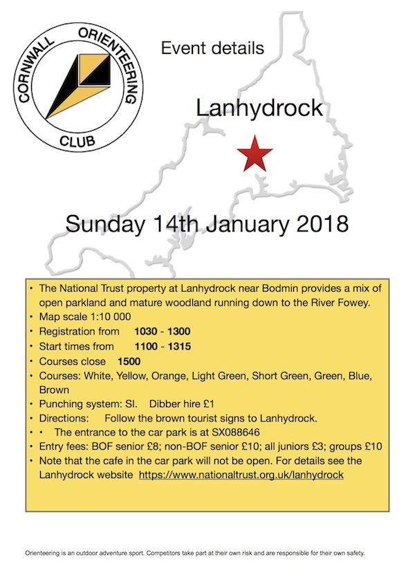Lanhydrock Flyer