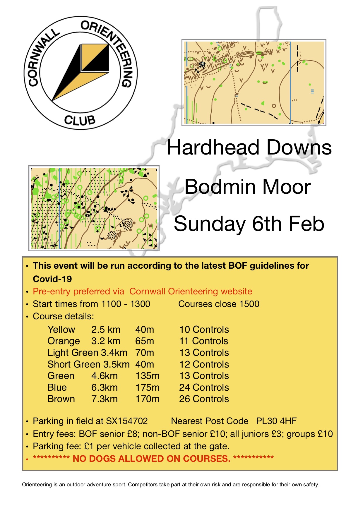 course details for Hardhead22 event